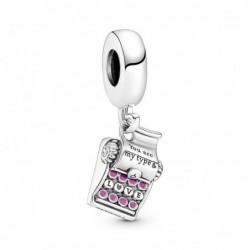 Charm plata colgante...