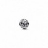 Charm plata Máscara Spider-Man de Marvel cone smalte negro Pandora