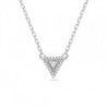 Collar Triangle sencillo Swarovski