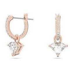 Pendientes aro rosados...