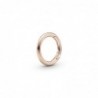 Conector bañado en  oro rosa 14k Pandora