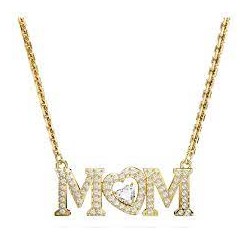 Collar dorado MOM Swarovski