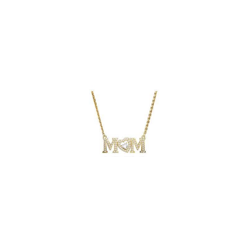 Collar dorado MOM Swarovski